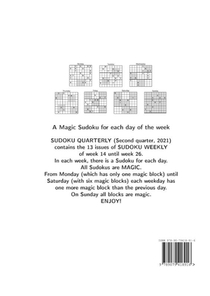 Sudoku Quarterly achterzijde