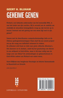 Geheime genen achterzijde