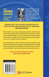 Het zesde zintuig achterzijde