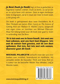 Je bent zoals je denkt achterzijde