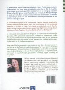 Positieve psychologie in de praktijk achterzijde