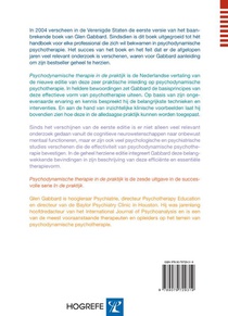 Psychodynamische therapie in de praktijk achterzijde