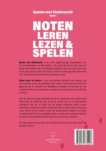 Noten leren lezen en spelen achterkant