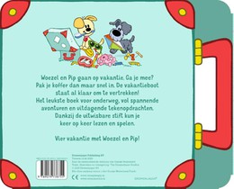 Woezel & Pip gaan op vakantie! achterzijde