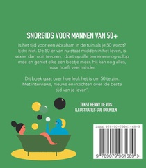Snorgids voor mannen van 50 plus achterzijde