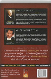 Succes door een positieve instelling achterzijde