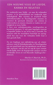 Zielenkameraden en tweeling zielen achterzijde