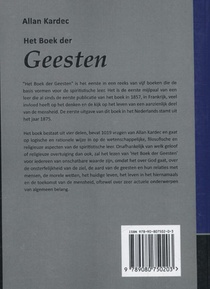 Het boek der geesten achterzijde