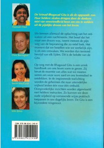 Op weg met de bhagavad gita achterzijde