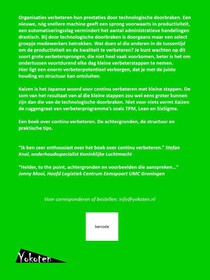 Continu verbeteren met kaizen achterzijde