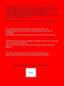5S werkplekorganisatie achterzijde