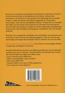 Productwissels, omstellingen, reinigingen en andere wachttijden verkorten met SMED achterzijde