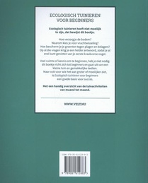 Ecologisch tuinieren voor beginners achterzijde