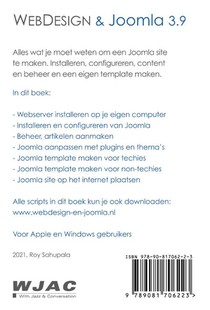 Webdesign en joomla 3.9 achterzijde