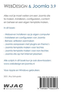 Webdesign en joomla 3.9 achterzijde