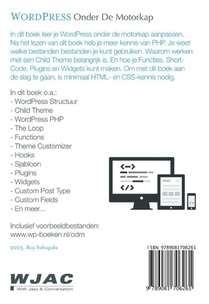 WordPress Onder De Motorkap achterzijde
