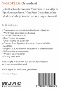 WordPress Gevorderd achterzijde