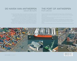 De haven van Antwerpen vanuit de lucht achterzijde