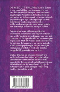 De weg uit trauma kun je leren achterzijde