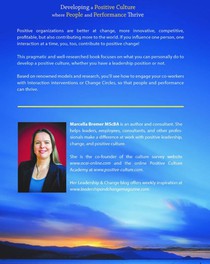 Developing a Positive Culture where People and Performance Thrive achterzijde