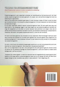 Waarom projectmanagement faalt achterzijde