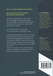 Thinking in new boxes achterzijde