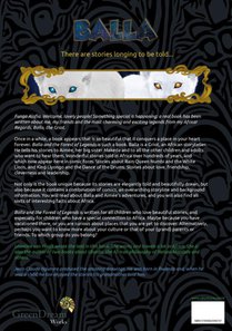 Balla and the Forest of Legends achterzijde