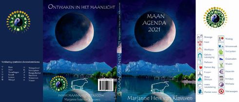 Maan Agenda 2022 achterkant