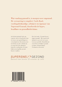 Gezonde keuzes, simpel gemaakt achterzijde