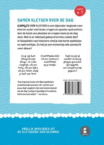 Slaapklets! voor kleuters achterzijde