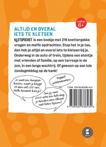 Kletspocket achterzijde