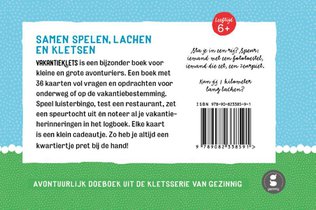 Vakantieklets achterzijde