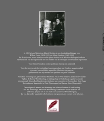 Getekend Albert Geudens achterzijde