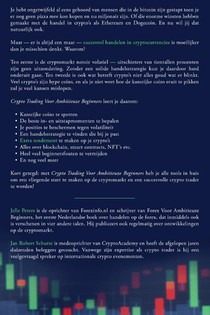 Crypto trading voor ambitieuze beginners achterzijde