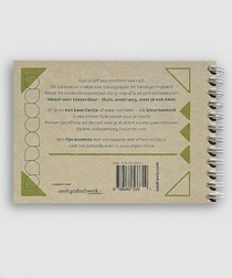 Modern dutch coloring book 4 achterzijde