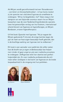 Operatie met hypnose achterzijde