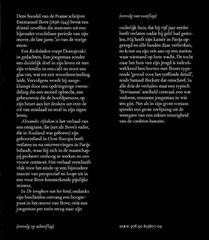 Een Raskolnikov achterzijde