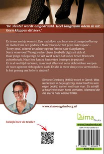 Niemand die me ziet achterzijde