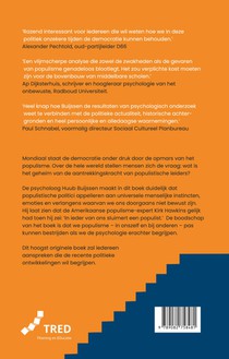 De verborgen psychologie achter populisme achterzijde