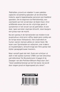 Patriotten, provo’s en rebellen achterzijde