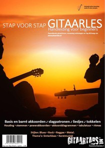 Stap voor Stap Gitaarles Handboek - Inclusief Online Videos & Streaming Samples achterzijde