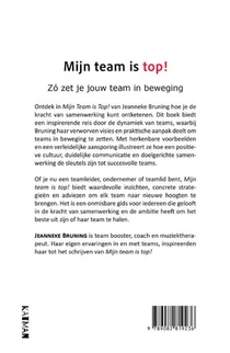 Mijn team is top! achterzijde