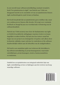 Acceptatietesten in Agile achterzijde