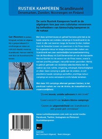 Rustiek kamperen Scandinavië achterzijde