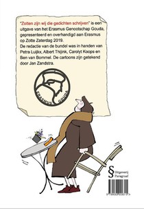 Zotten zijn wij die gedichten schrijven achterzijde