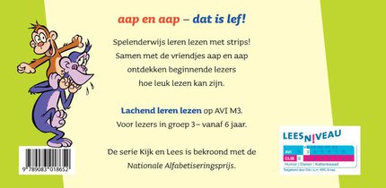 aap en aap achterzijde