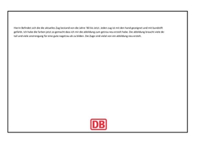 Die Deutche Bahn achterzijde