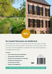 Gelderland - De 25 mooiste fietsroutes achterzijde