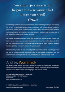 Leef vanuit het beste van God achterzijde