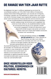 De ravage van tien jaar Rutte achterzijde